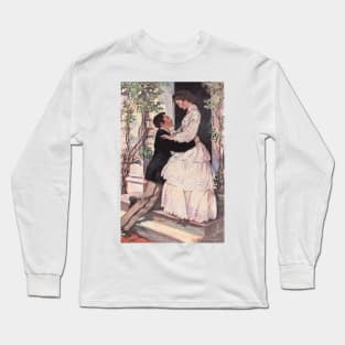 Jessie Willcox Smith - Little Women - Laurie and Jo Long Sleeve T-Shirt